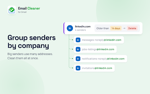 Email Cleaner :: Mass delete Gmail emails in one click with Email Cleaner. Clean up Gmail inbox with auto rules.