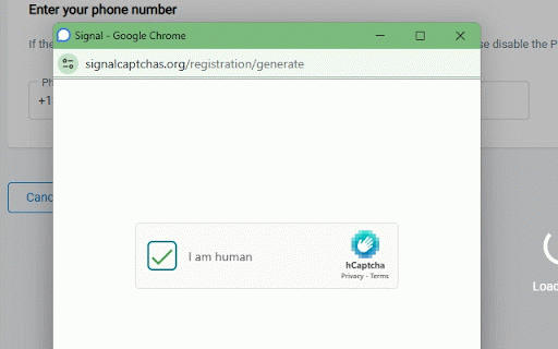 Comm100 Signal Connect :: Helps to connect Signal with Comm100 Account