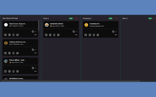 WA CRM Sender – Smart Message Sender for Business & CRM :: Use WA CRM Extension - Your most powerful assistant for Marketing & Message Sender.