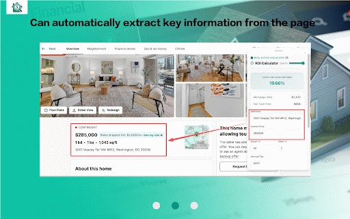Real Estate Visualizer :: ROI and Cash Flow calculator on real estate listing sites.