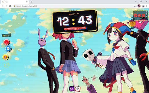 TADC Digital Circus HD Wallpaper New Tab :: Customize new tab with TADC wallpaper extension and display Digital Circus wallpapers in your background.