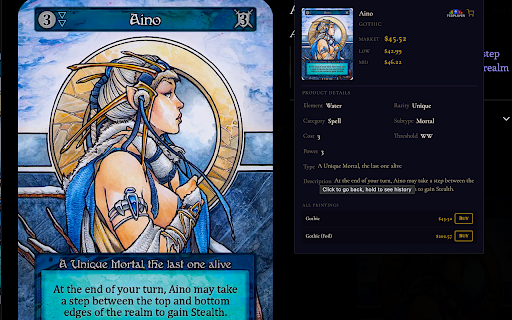 Sorcery Tools - TCGplayer Bridge :: One-click pricing and TCGplayer mass entry for Curiosa.io decklists