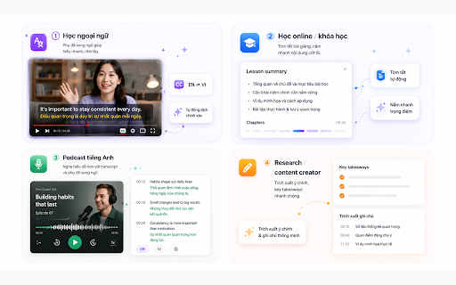 notemeeting :: Meeting note taker extension with realtime transcript and recap