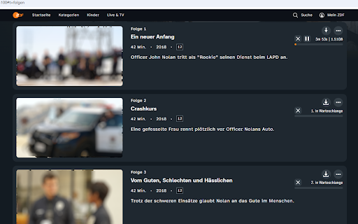 ZDF Mediathek Download :: Downloadbutton in der ZDF Mediathek