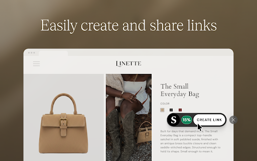 ShopMy :: Create commission-earning links from any product page. See your rate at every retailer and track clicks, orders, and earnings.