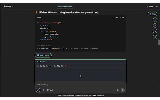 Chatgptree: Advanced Tools for ChatGPT :: Add powertools to Chatgpt web interface like an interactive conversation tree, code runner, expandable chatbox, bookmarks and more