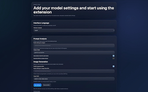 Image Lens :: Analyze webpage images and generate editable prompts for image generation.