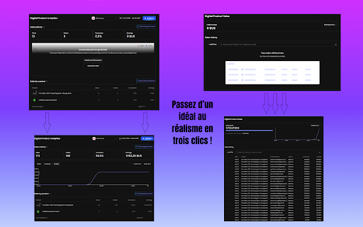 Make It True - Dashboard Data Simulator :: Simulez et injectez des données personnalisées dans vos graphiques Beacon en temps réel pour vos démos et tests QA.