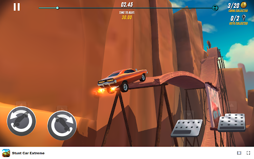 Stunt Car Extreme Game - Enjoy Free, Offline Racing Fun Anytime! :: Experience extreme stunts and thrilling races in this offline 3D driving adventure for Chrome!