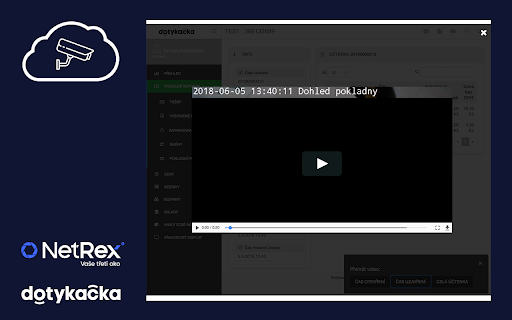 NetRex POS add-on :: Pro uživatele dohledového systému NetRex a platebního systému Dotykačka jsme vytvořili unikátní doplněk, který propojuje tyto dva…