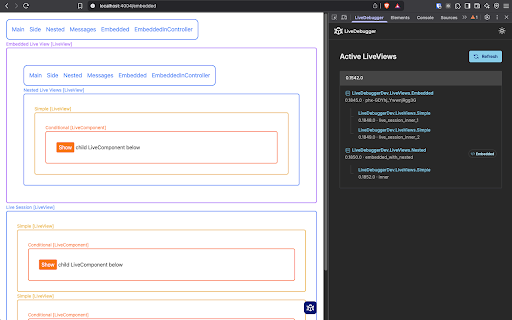 LiveDebugger DevTools :: Extension which allows running LiveDebugger inside DevTools