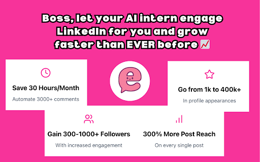 EngageKit :: Automatically comment on LinkedIn posts using AI