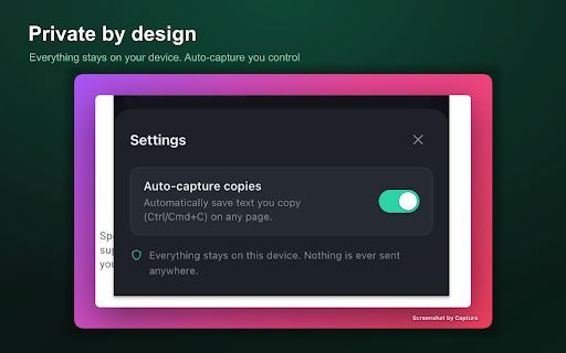 Clipify — Clipboard History Manager :: Clipify is a beautiful, modern clipboard history manager. Never lose a copied snippet again.
