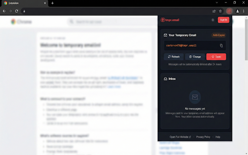tmpr.email - Secure & Anonymous Temporary Email :: Protect your privacy with disposable email addresses. No registration required, instant setup.