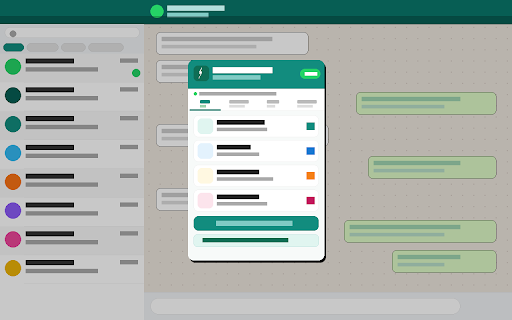 WA Enhance — WhatsApp Power Tools :: Supercharge WhatsApp Web: schedule messages, chat folders, notepad, quick reactions, HD media & more. No data collected.