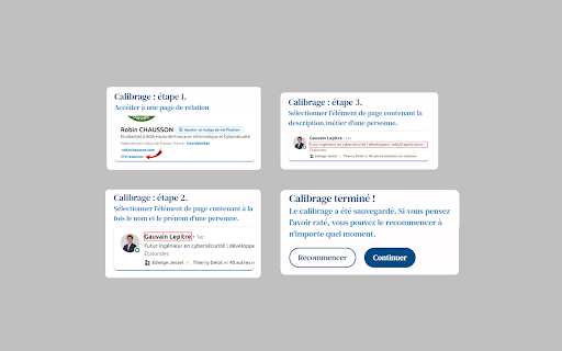 LinkedIn Scraper :: Récupérer les relations LinkedIn d'un profil et les exporter dans un fichier CSV.