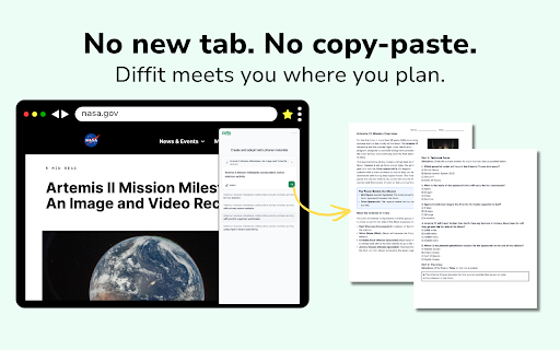 Diffit for Chrome :: Quality, classroom-ready resources for anything you're teaching.
