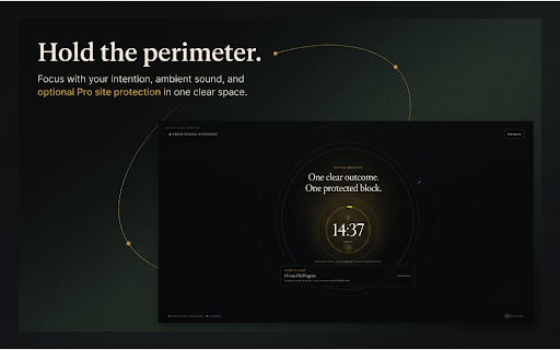 Intent Tab :: Make every new tab a calm productivity workspace for daily intents, focused work, useful tools, and meaningful progress.