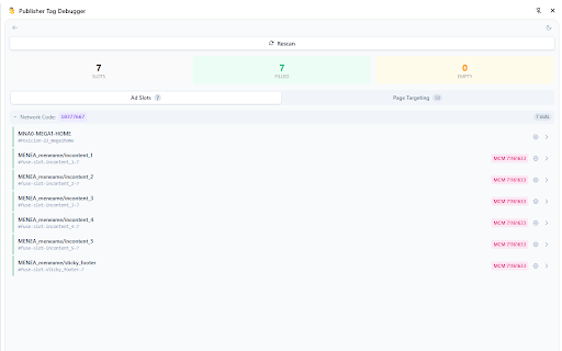 Publisher Tag Debugger :: Publisher Tag Debugger Extension