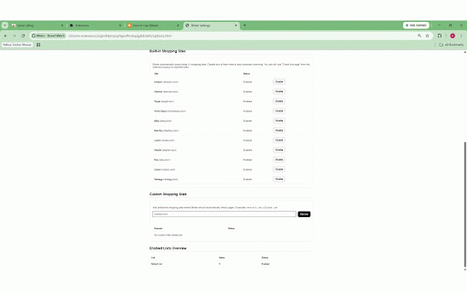 Blister - Brand Watch :: Alerts you when brands or retailers from your custom lists appear on shopping pages.