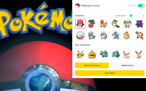 Pokemon Cursor ★ Custom Cursor for Chrome™ :: 300+ Pokémon cursors featuring Pikachu, Charizard, Mewtwo, Eevee & more!