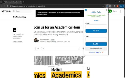 Trello Quick Add :: Easily add tasks to your Trello boards from your browser with a simple and quick interface.