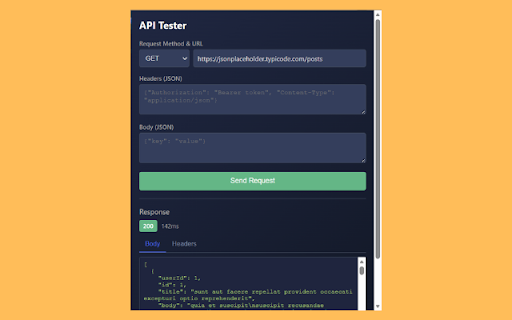 Postman Mini :: Postman Mini is a lightweight API testing tool integrated into your browser for quick and easy API requests.