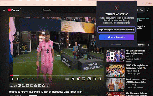 My Annotator :: Draw, highlight, and annotate YouTube videos instantly. Supports Vimeo, Wistia, and more! Quick access to your annotation workspace.