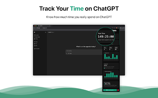 GPT Stats :: Curious about how you use ChatGPT? This extension gives you simple and clean stats on your usage, right in your browser.