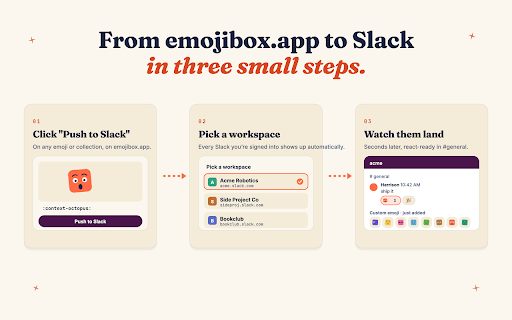 EmojiBox for Slack :: Push EmojiBox emoji straight into your Slack workspace.