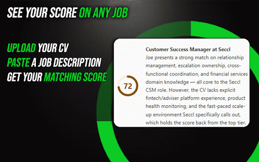 CV Align :: Match your CV to any job with AI analysis, tips, and tailored cover letters. Try 2 free analyses — no signup needed.