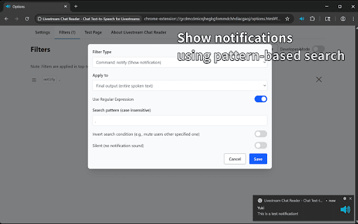 Livestream Chat Reader - Chat Text-to-Speech for Livestreams :: Read YouTube/Twitch livestream chat messages aloud with text-to-speech.