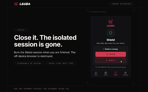 Legba :: Hackers can steal your data. Trackers can steal your privacy. Legba stops them both.