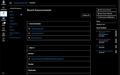 Canvas Blackout :: Blacks out Canvas' website