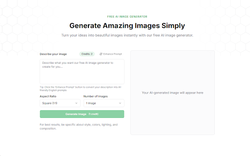 FreeAIGen.com - Free AI Image Generator :: Create stunning images with our free AI generator. No captchas, no ads. The easiest way to generate AI images.