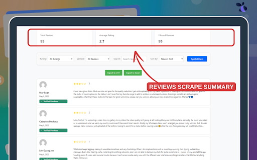 G-Play Reviews Scraper and Exporter | Ecomstal :: Easily extract and export the G-Play Reviews Scraper & Exporter. Get ratings, comments, and timestamps in CSV/Excel.
