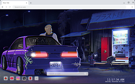 JDM Nissan Silvia S13 Live Wallpaper :: Transform your new tab with stunning HD live wallpapers of the iconic JDM Nissan Silvia S13. Experience automotive beauty daily!