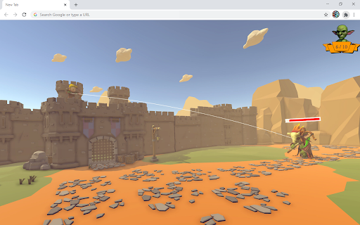 Tower Defense Goblin Wars Game :: Strategic castle defense action with intense tower defense games against goblin waves.