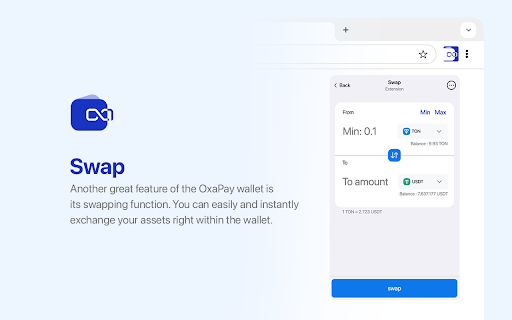 OxaPay :: Send, Receive, Swap, Pay OxaPay Invoices With zero fee and manage +10 cryptocurrencies in OxaPay wallet.