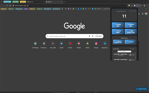 Order :: Organize your tabs intelligently.