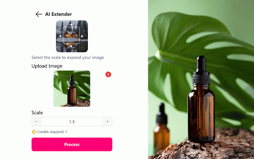AI Image Extender :: Enlarge your images and seamlessly uncrop image areas with AI Image Extender, scaling your visuals without losing quality