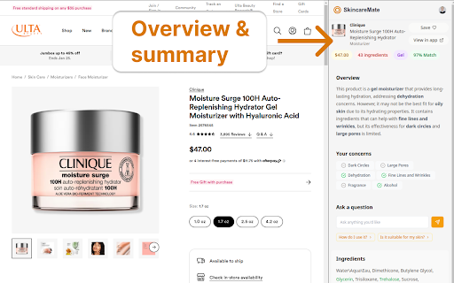 SkincareMate – Skincare Ingredient Checker :: Your All-In-One Ingredients Checker