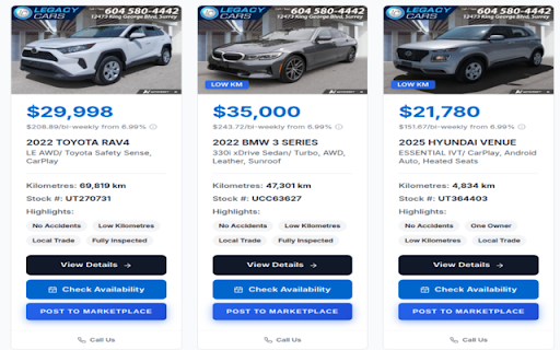 SOARLOGIC: Facebook Marketplace Inventory Publisher :: Automatically post dealership inventory to Facebook Marketplace in one click.