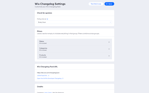 Wix Changelog :: Get notified when new updates land in the Wix Developer Changelog.