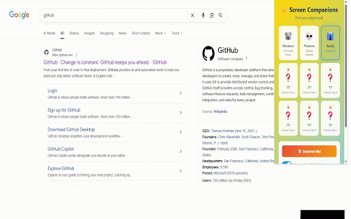 Cursor Critter - Screen Companions :: A fun, lightweight Chrome extension with 9 animated companions that follow your cursor. Use daily to unlock them all!