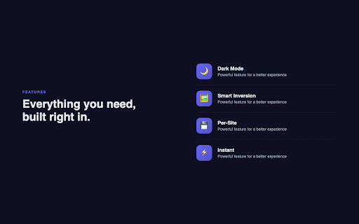 Dark Mode Everywhere – Eye Protection for Every Site :: Force dark mode on any website. Smart inversion preserves images and videos. Remembers your setting per site.