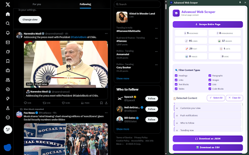 Advanced Web Scraper :: Scrape and download website content