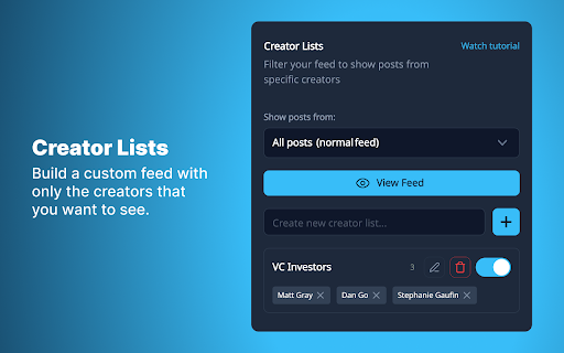 LinkedIn Feed Customizer :: Filter, categorize, and customize your LinkedIn feed to focus on high-value content and connections