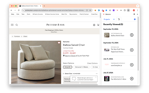 Wecora :: Creative Professional Product Library - Capture and Access Anything Anywhere