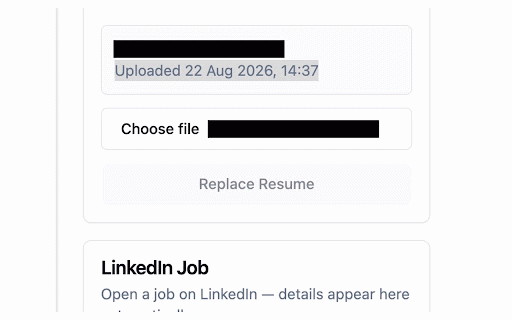 LinkPass :: Tailor your resume to LinkedIn job postings with ATS scoring and one-click PDF export.